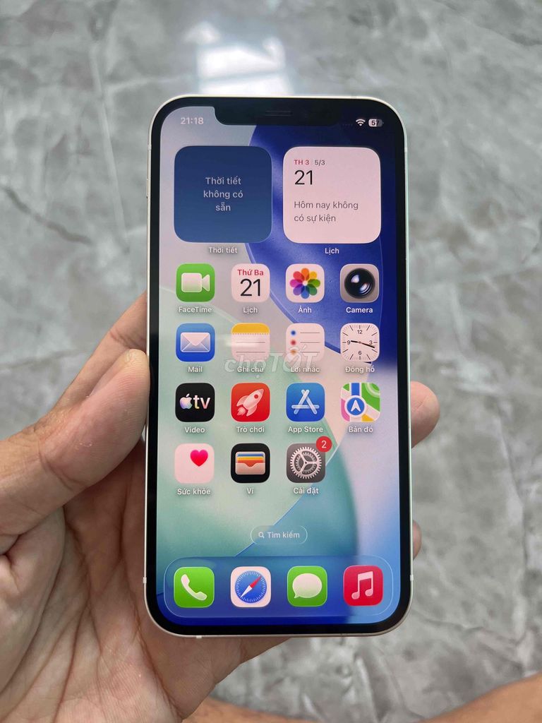Apple iPhone 12 128GB Trắng pin dung lg cao trâu. Mua bán Điện thoại tại Huyện Kim Sơn Ninh Bình được đăng bởi Keng  hình 1