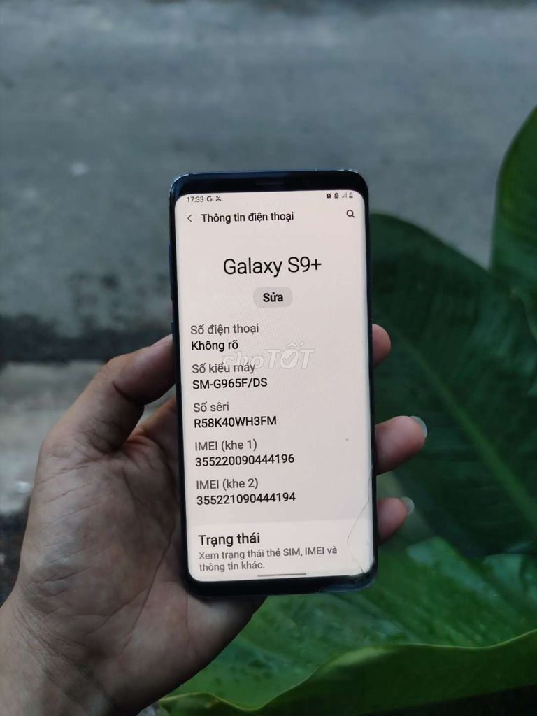 Samsung s9 plus 6/64