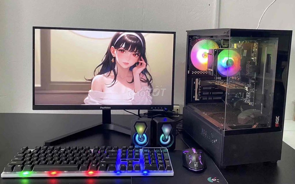 BỘ i5 8400 + GTX 1060 3GB + MÀN 24” 100Hz. Mua bán Máy tính để bàn tại Thành phố Thuận An Bình Dương được đăng bởi Nhân Trần hình 1