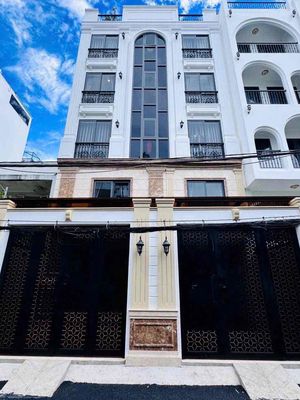 Bán toà nhà CHDV xây mới 100% 199/57A1 Lê Quang Định, P.gia định 8x21