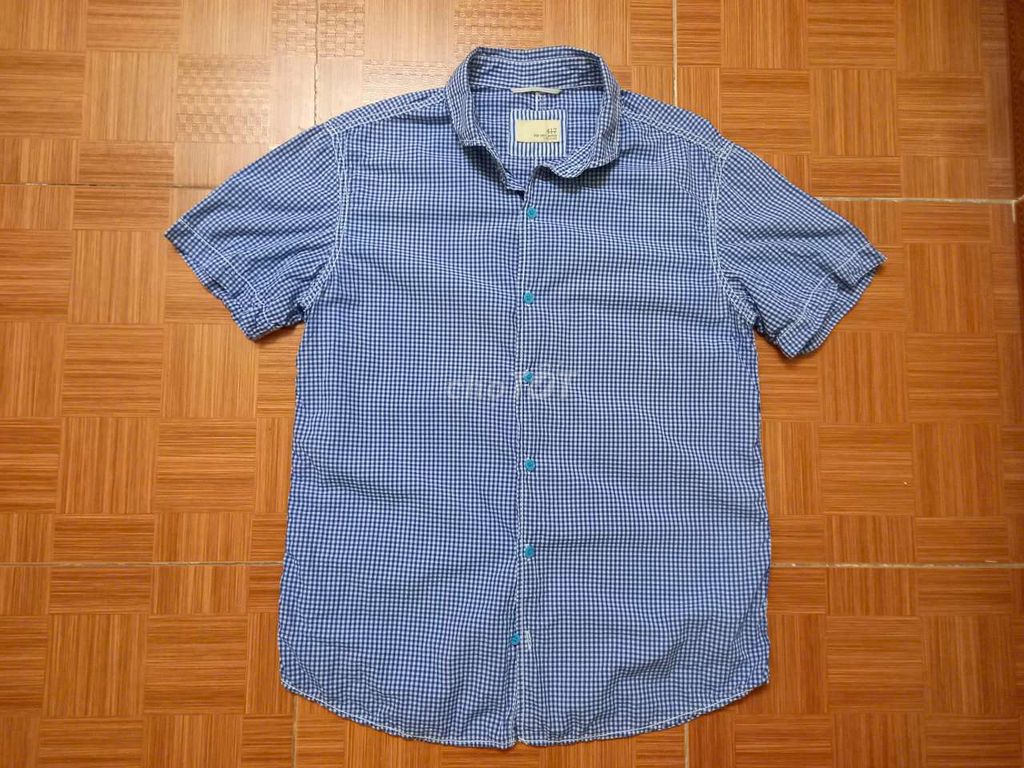 Sơ mi nam kẻ ô nhỏ size L. Mua bán Quần áo tại Quận Tây Hồ Hà Nội được đăng bởi Khắc Hiếu hình 1