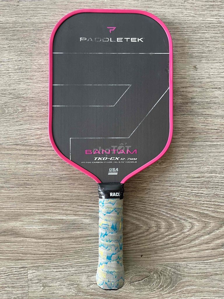 Vợt Pickleball Paddletek TKO-CX 12.7mm Hồng phấn. Mua bán Đồ thể thao, Dã ngoại tại Quận Hải Châu Đà Nẵng được đăng bởi Tuấn THA hình 1