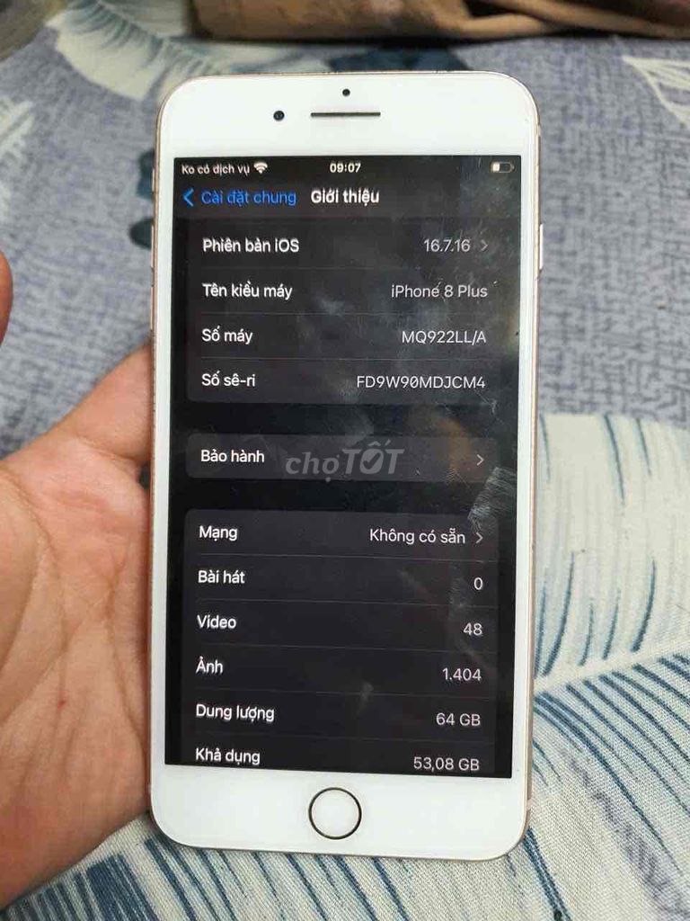 Apple iPhone 8 Plus 64GB Vàng. Mua bán Điện thoại tại Quận 6 Tp Hồ Chí Minh được đăng bởi Như hình 1