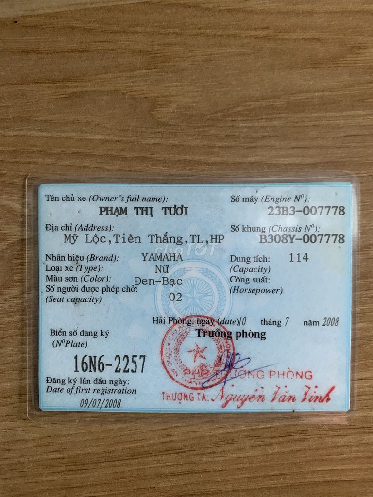 Bán chiếc xe Mio nguyên bản tất cả về chỉ việc đi. Mua bán Xe máy tại Quận Hải An Hải Phòng được đăng bởi Nguyễn Cương hình 4