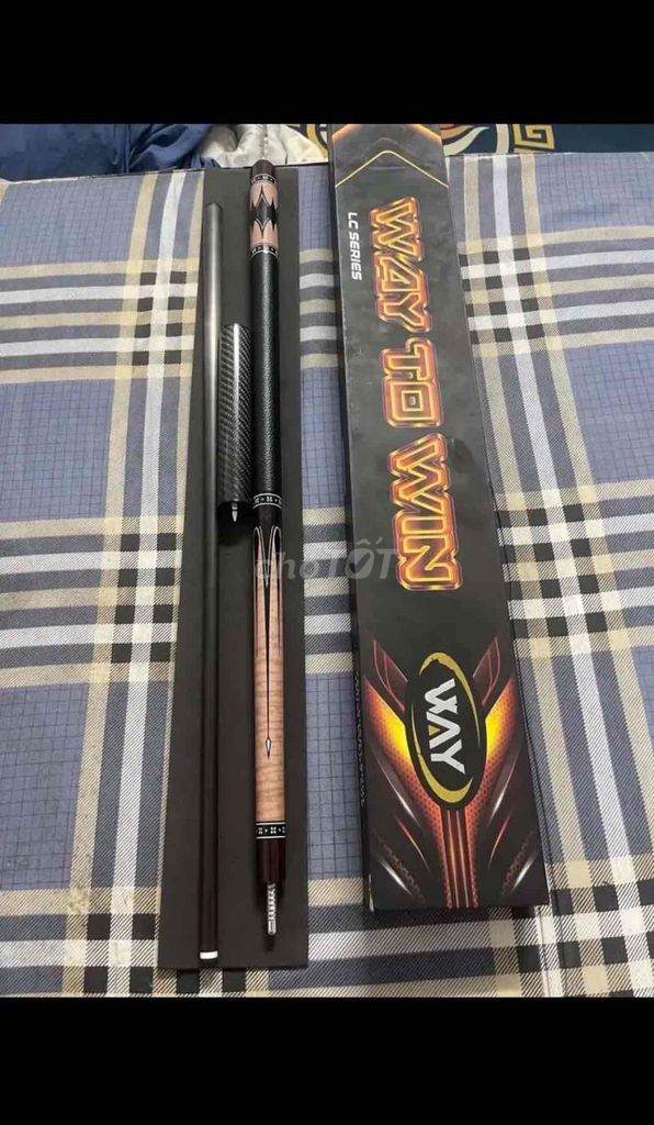 Cơ bida Way LC05 Gỗ cao cấp Nhiều màu