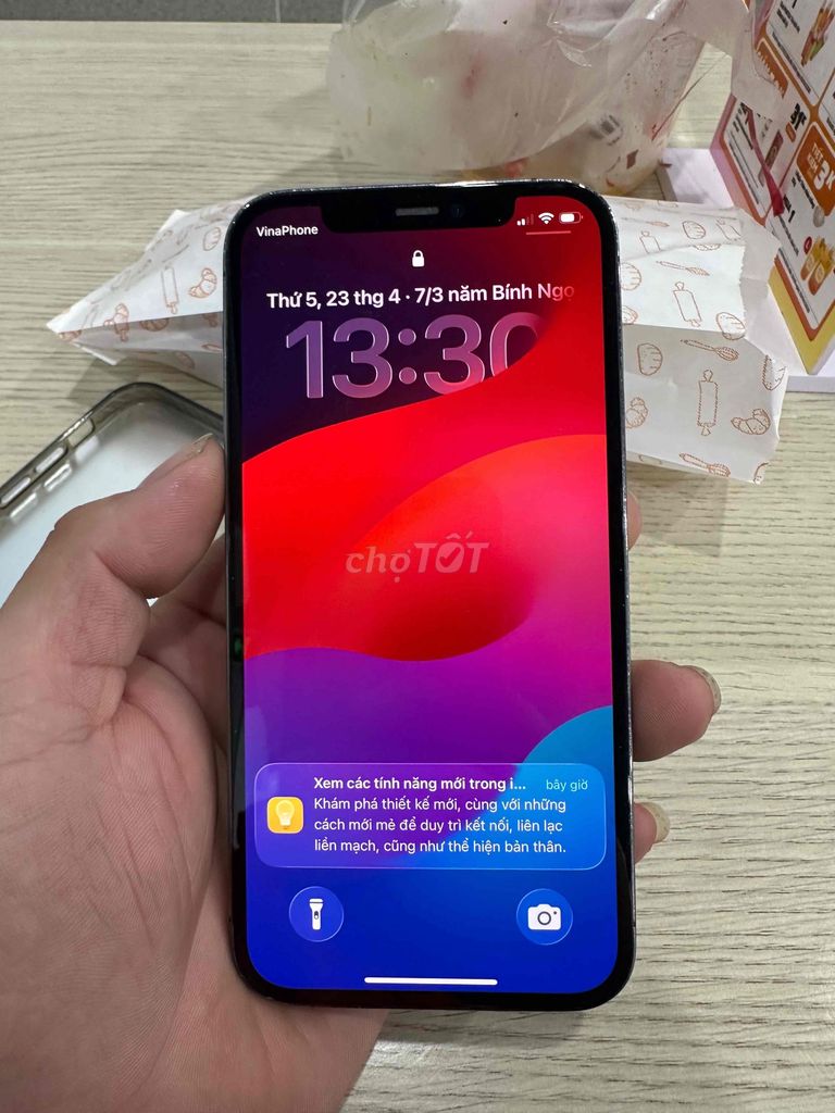 Apple iPhone 12 Pro 128GB Xám Mới. Mua bán Điện thoại tại Huyện Thanh Trì Hà Nội được đăng bởi ngô dũng hình 1