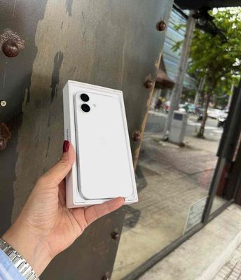 iphone 16-256gb trắng zp/a pin90 zin áp suất