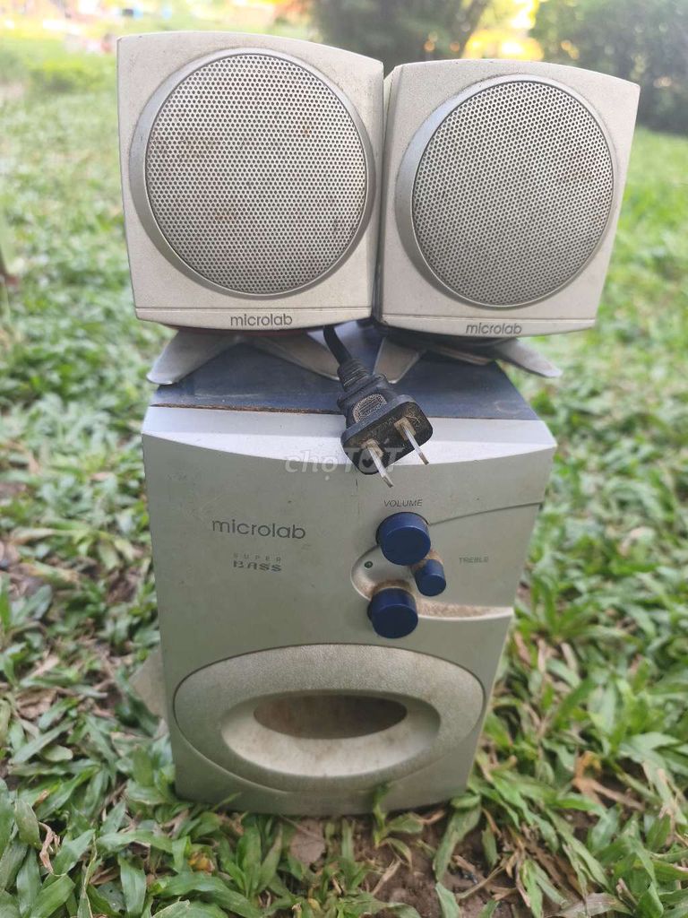 Loa vi tính Microlab Xám Nhựa. Mua bán Tivi, Âm thanh tại Quận Hoàng Mai Hà Nội được đăng bởi Bích Liên hình 1