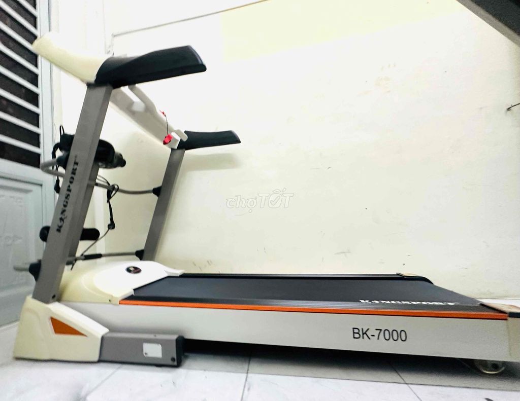 Máy chạy bộ Kingsport BK-7000 Trắng Đen Cam. Mua bán Đồ thể thao, Dã ngoại tại Quận Gò Vấp Tp Hồ Chí Minh được đăng bởi Hồng Nhung hình 1