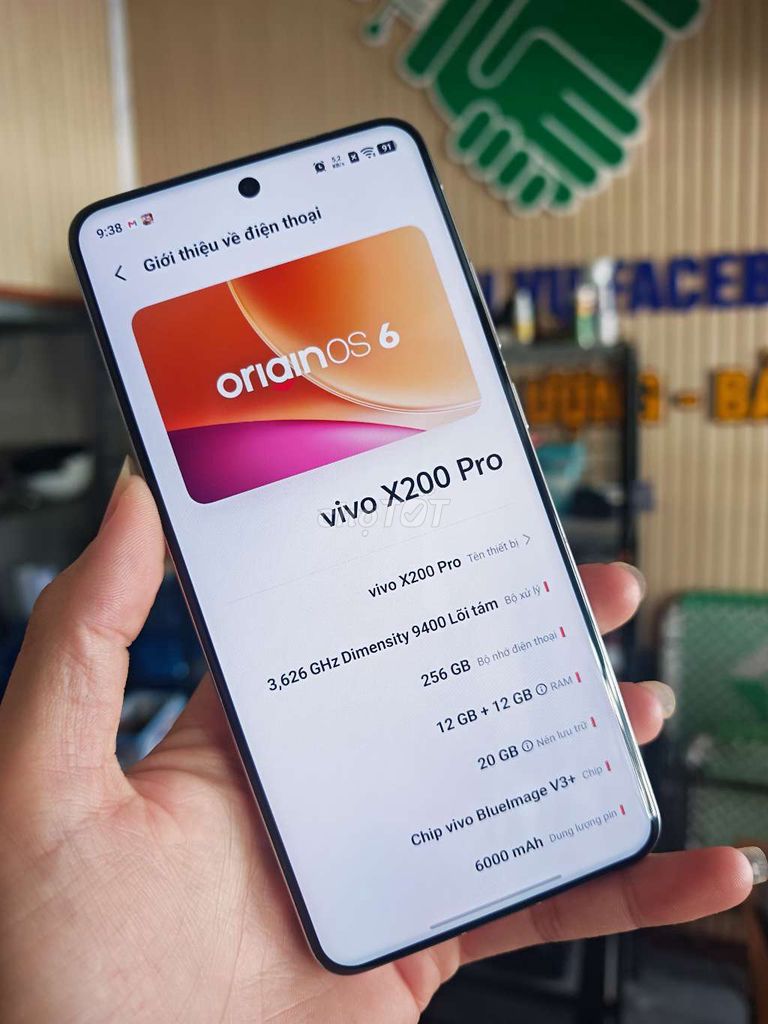 Vivo X200 Pro Dimensity 9400 12GB/256GB Titan. Mua bán Điện thoại tại Huyện Nhơn Trạch Đồng Nai được đăng bởi Tiến Gsm hình 1