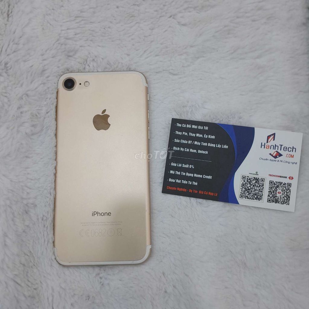Apple iPhone 7 32GB Vàng Đã sử dụng. Mua bán Điện thoại tại Quận 3 Tp Hồ Chí Minh được đăng bởi Hạnh Tech hình 1