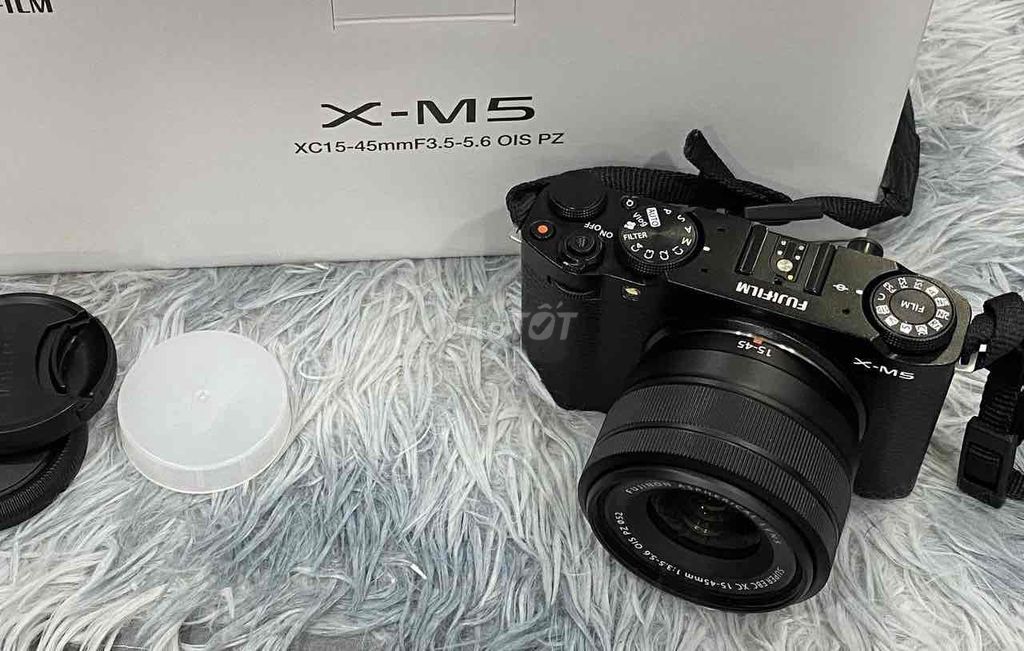 Máy ảnh Fujifilm X-M5 15-45mm Đen BH 6/2027. Mua bán Máy ảnh, Máy quay tại Quận 5 Tp Hồ Chí Minh được đăng bởi Phan Thế Phong  hình 1