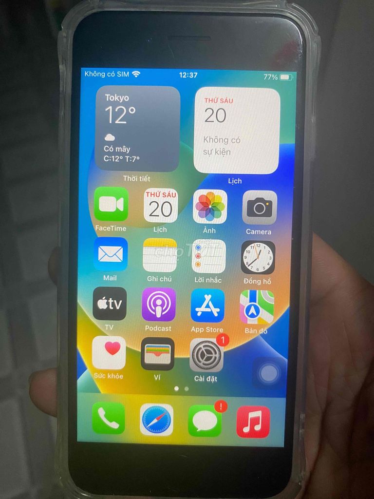 Apple iPhone 8 64GB Đen zin. Mua bán Điện thoại tại Quận Bình Tân Tp Hồ Chí Minh được đăng bởi Thiên Bảo hình 1