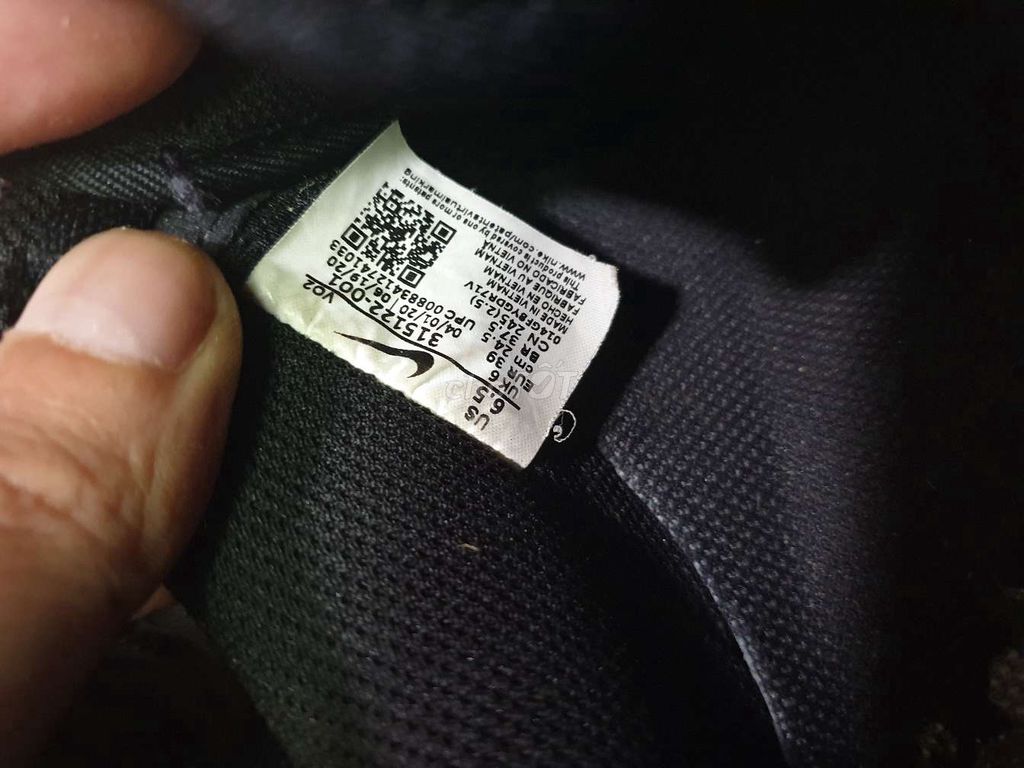 Giày thể thao Nike AF1 Low đen size 39. Mua bán Giày dép tại Quận 1 Tp Hồ Chí Minh được đăng bởi Le Minh Tri hình 1