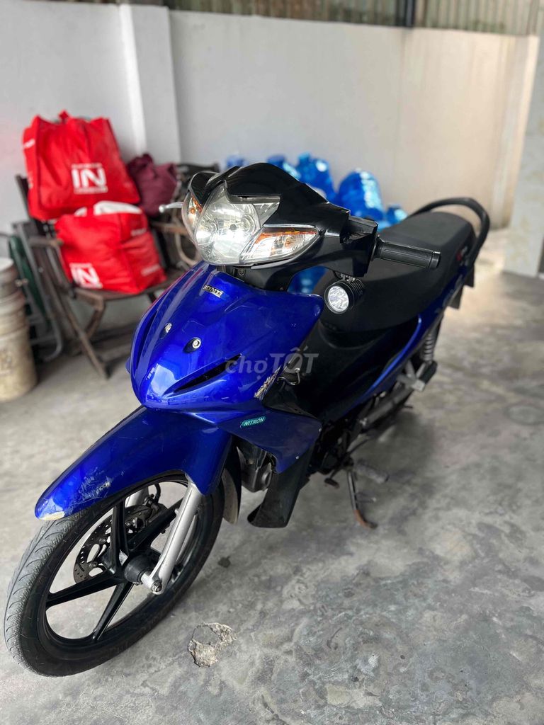 Honda Wave RSX синий, двигатель 54 мм, после переборки