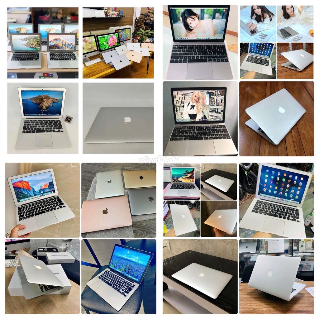 Macbook Air/Pro 11&13inh đẹp core i5 8G/1TB có BH