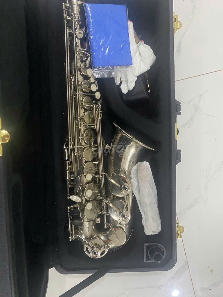 Kèn saxophone Saiger Bạc đã sử dụng. Mua bán Nhạc cụ tại Huyện Bình Chánh Tp Hồ Chí Minh được đăng bởi Truong Thinh hình 1