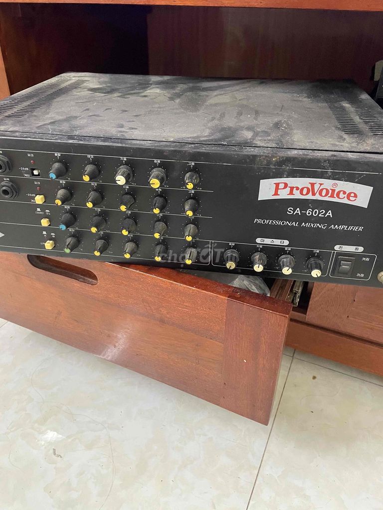 Amply ProVoice SA-602A Hàn Quốc. Mua bán Tivi, Âm thanh tại Huyện Đan Phượng Hà Nội được đăng bởi anh hai hình 1