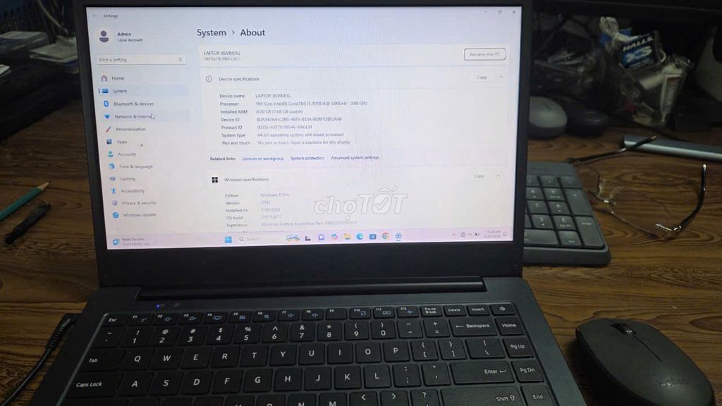 Laptop Toshiba i3 Gen 11 /8GB /256GB, như mới. Mua bán Laptop tại Quận Hoàn Kiếm Hà Nội được đăng bởi Vien Thong hình 1