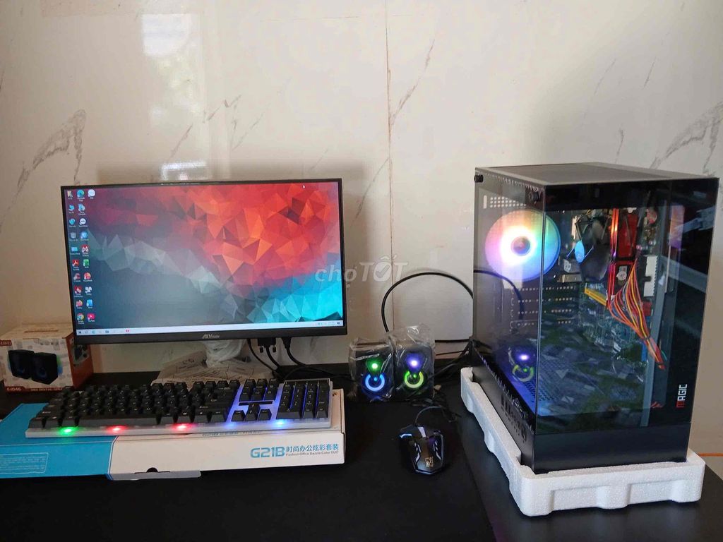 Trọn bộ h10 i3 gen 6 8/128 màn 22 keng full dàn. Mua bán Máy tính để bàn tại Thành phố Buôn Ma Thuột Đắk Lắk được đăng bởi nguyễn Hải hình 1