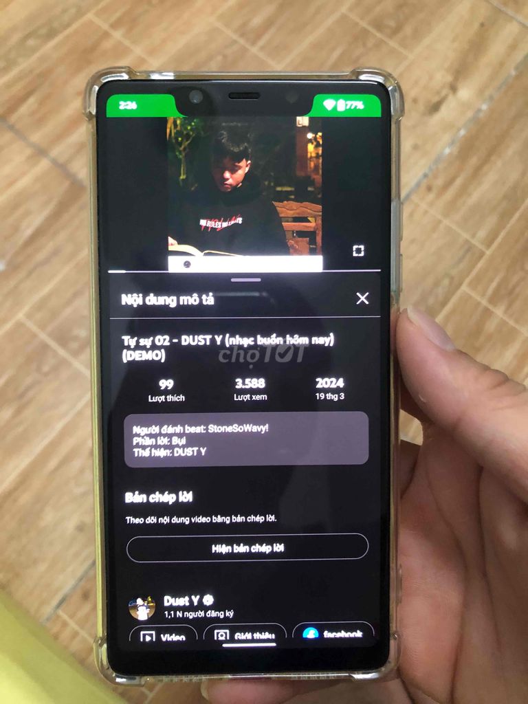 Xiaomi Mi 8 SE bị mực góc. Mua bán Điện thoại tại Quận Gò Vấp Tp Hồ Chí Minh được đăng bởi Bụi Phone hình 3