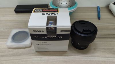 Len Sigma 56mm F1.4 DC DN kèm ND Filter K&F