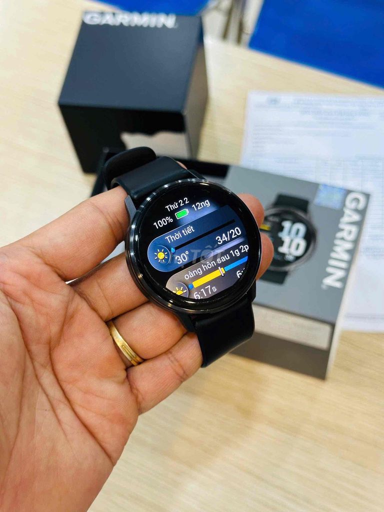 Garmin Venu 4 45mm Đen. Mua bán Thiết bị đeo thông minh tại Quận Đống Đa Hà Nội được đăng bởi Bảo Táo Store hình 1
