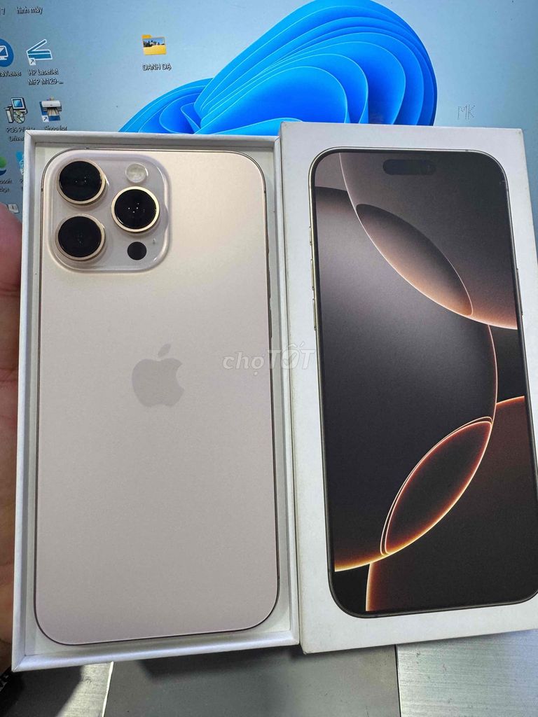 Apple iPhone 16 Pro Max 256GB Vàng VN/A. Mua bán Điện thoại tại Quận 6 Tp Hồ Chí Minh được đăng bởi QUỐC THIÊN BÁN GÓP 0 ĐỒNG  hình 1