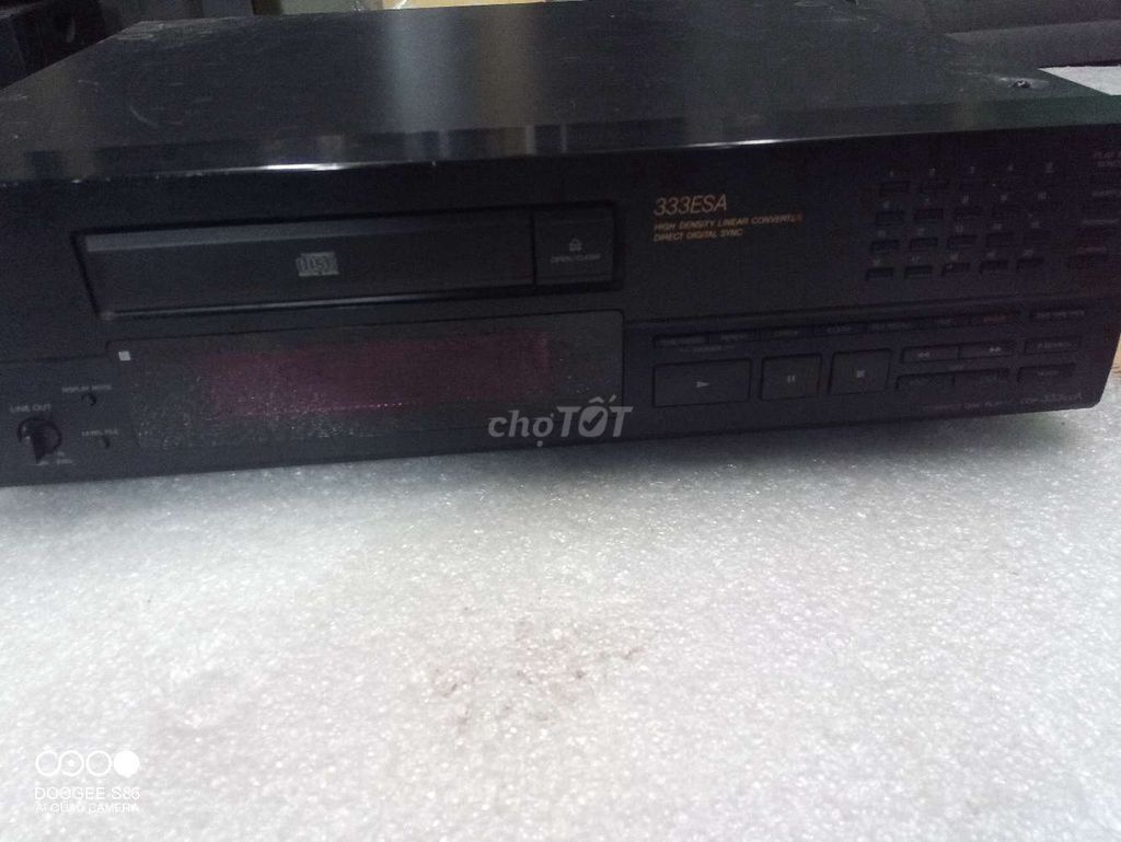 Đầu đĩa CD Sony 333ESA Đen Đã sử dụng. Mua bán Tivi, Âm thanh tại Quận Bình Tân Tp Hồ Chí Minh được đăng bởi Minh Phú hình 1
