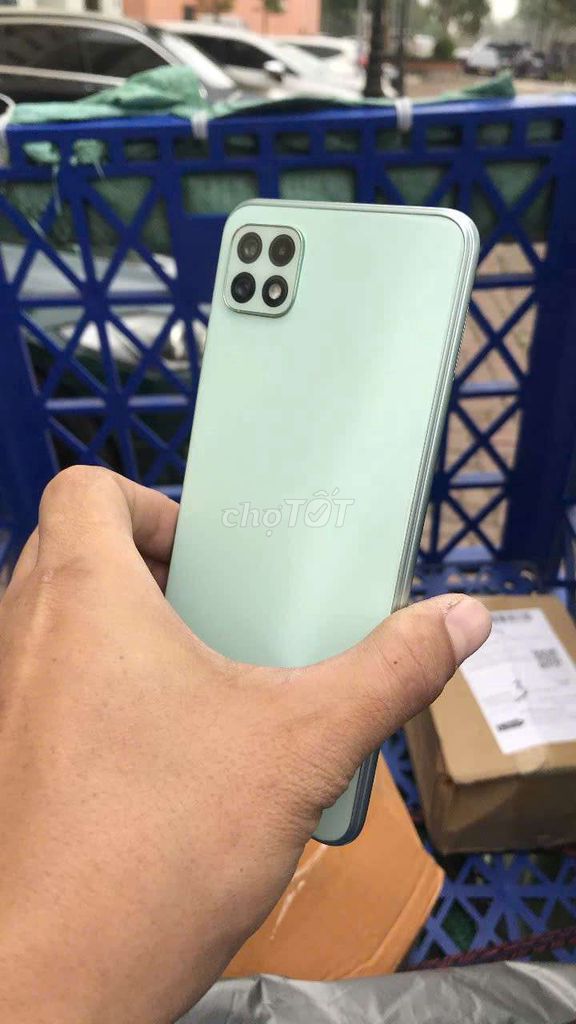 Samsung Galaxy A22 5G 128GB Xanh. Mua bán Điện thoại tại Huyện Phúc Thọ Hà Nội được đăng bởi keznai9999 hình 1