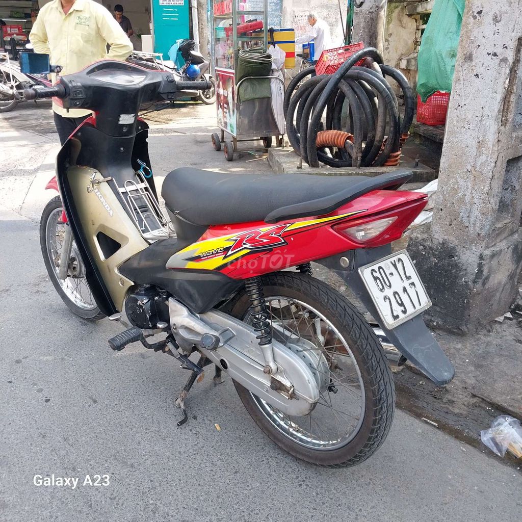 Honda Wave Đỏ đen Số sàn. Mua bán Xe máy tại Quận Gò Vấp Tp Hồ Chí Minh được đăng bởi Tường hình 4