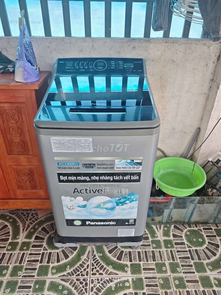 Máy giặt Panasonic NA-F90X5LRV 9kg Xám. Mua bán Máy giặt tại Thành phố Biên Hòa Đồng Nai được đăng bởi bắp hình 1