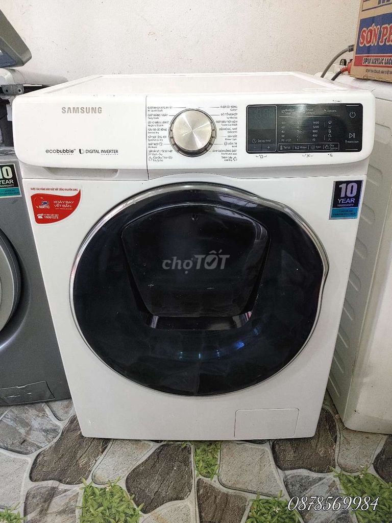 Máy giặt sấy Samsung 10.5kg/7kg cửa ngang 4.8tr. Mua bán Máy giặt tại Quận Hà Đông Hà Nội được đăng bởi tuấn anh hình 1