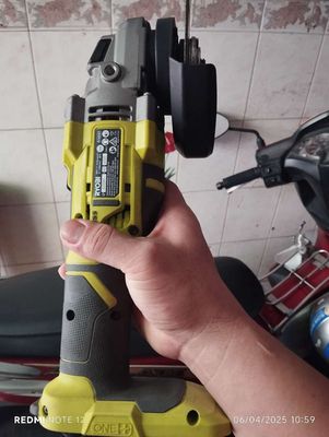 máy mài góc pin Ryobi cốt 125mm ít dùng thanh lý.. Mua bán Đồ chuyên dụng, Giống nuôi trồng tại Quận Tân Bình Tp Hồ Chí Minh được đăng bởi Hoàng chí hướng hình 1