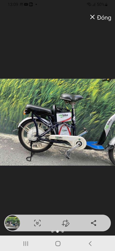 Nhà cần thanh lý xe đạp điện 4 bình. Mua bán Xe điện tại Quận Gò Vấp Tp Hồ Chí Minh được đăng bởi Tài em hình 2