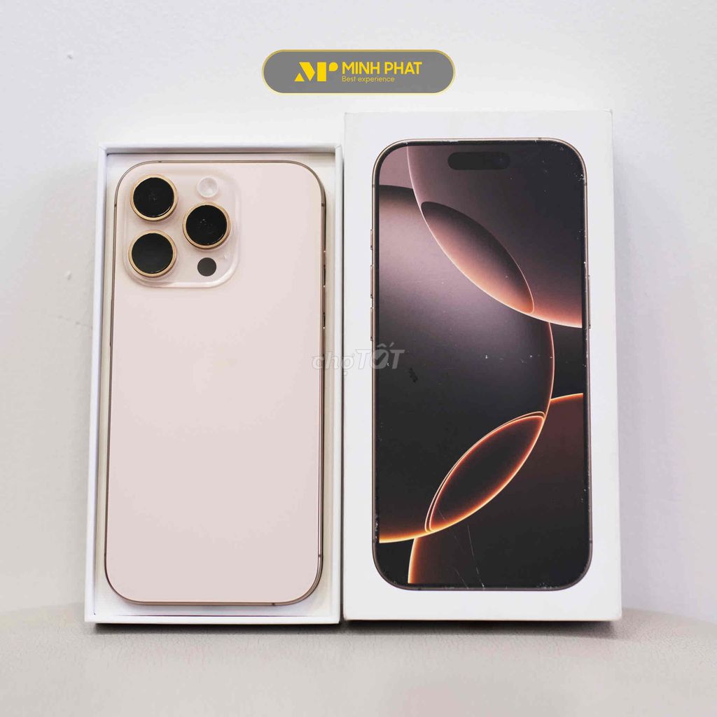 iPhone 16 Pro màu Titan Sa Mạc 512GB