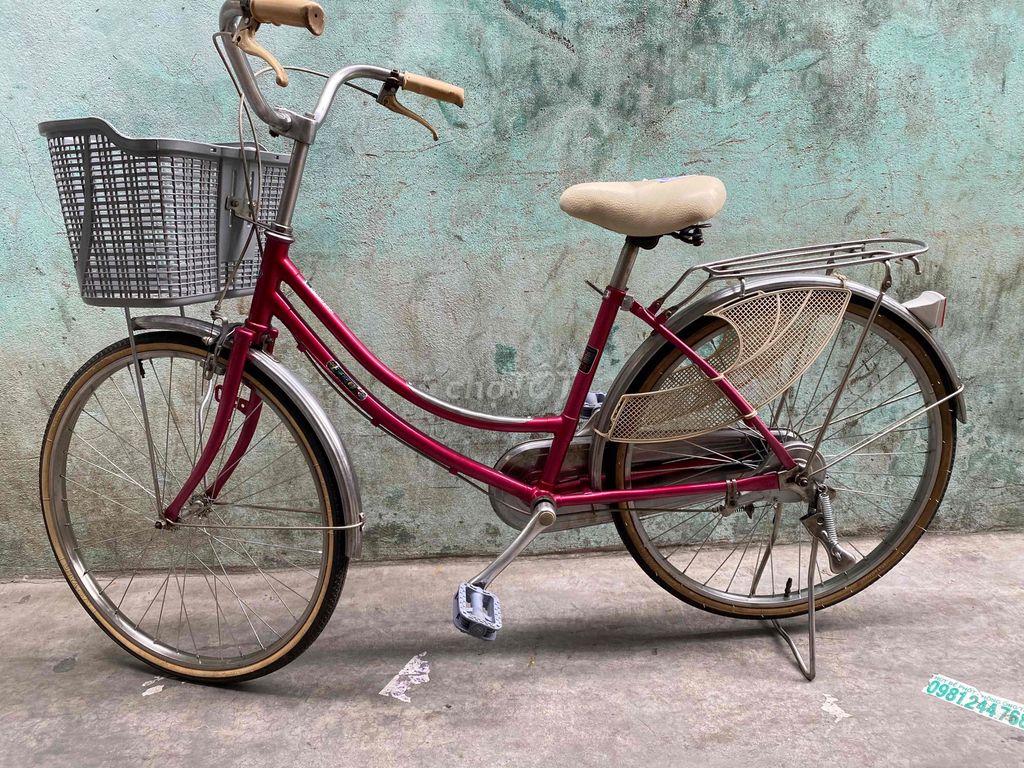 thanh lý xe mini nhật màu đỏ đồ inox xịn đẹp. Mua bán Xe đạp tại Quận Lê Chân Hải Phòng được đăng bởi Lưu Chiểu hình 1