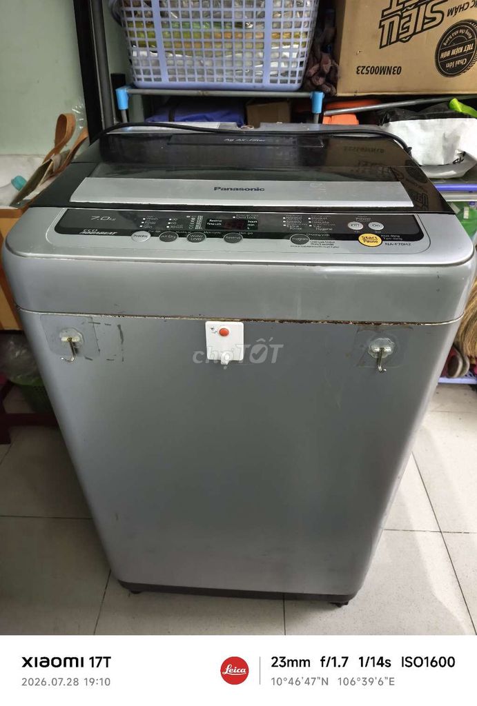 Máy giặt Panasonic NA-F70H2 7.0 kg Xám. Mua bán Máy giặt tại Quận Tân Bình Tp Hồ Chí Minh được đăng bởi Lê Thư hình 1