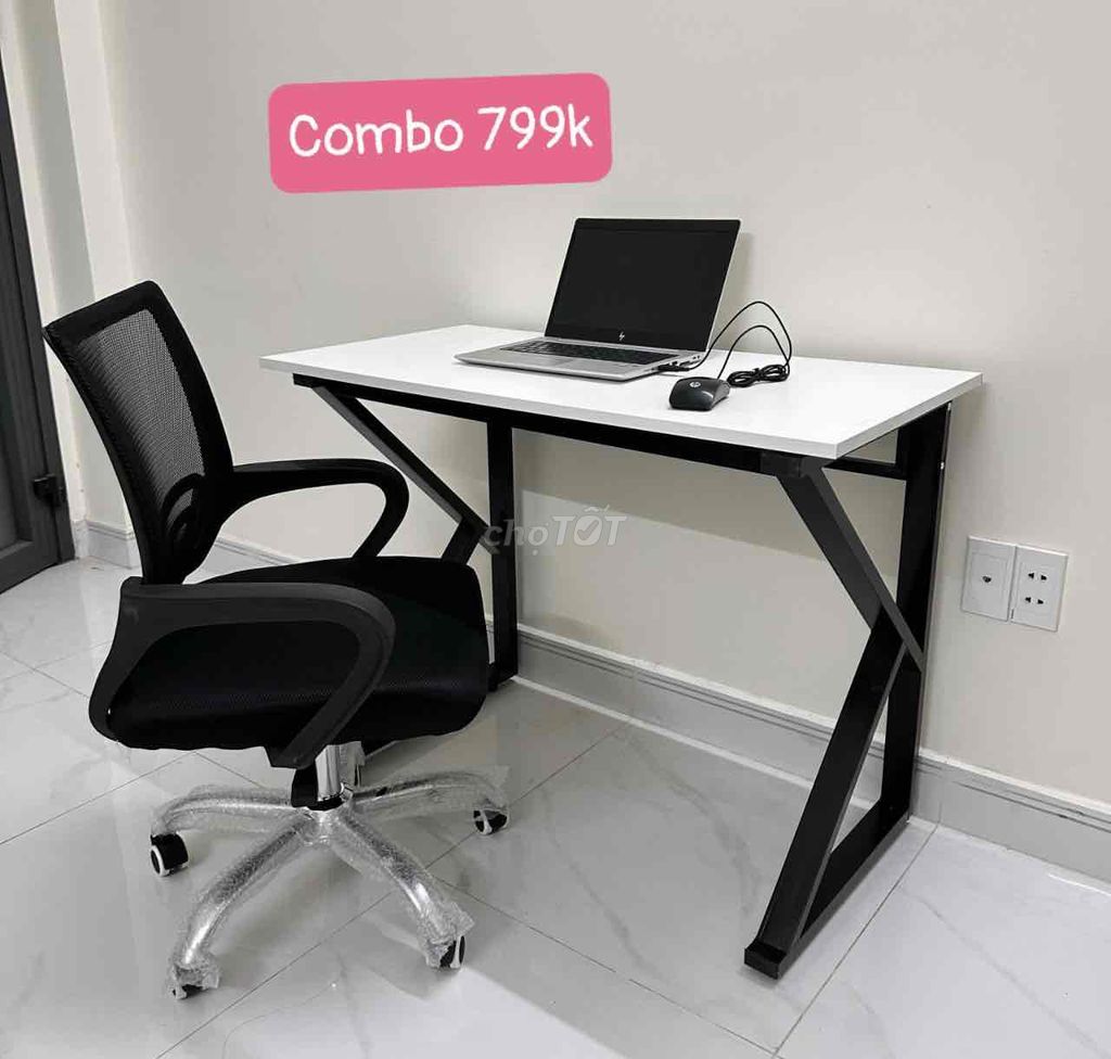 combo bàn làm viec chân k gaming ghế xoay. Mua bán Bàn ghế tại Quận 7 Tp Hồ Chí Minh được đăng bởi Minh chương hình 1