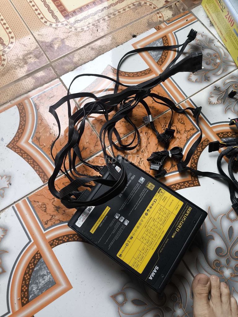 Nguồn SAMA 750W 80 Plus Gold Đen. Mua bán Linh kiện (RAM, Card...) tại Huyện Ba Vì Hà Nội được đăng bởi Nguyễn Thị Thanh Hoa hình 1