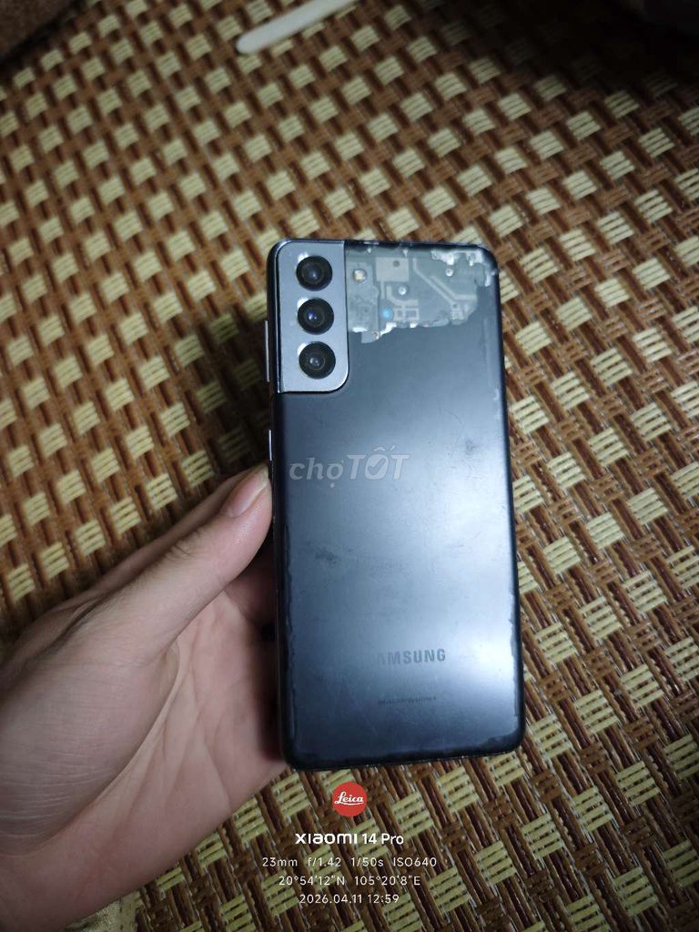 Samsung Galaxy S21 128GB Đen. Mua bán Điện thoại tại Thành phố Hòa Bình Hòa Bình được đăng bởi Vu Nguyen hình 1