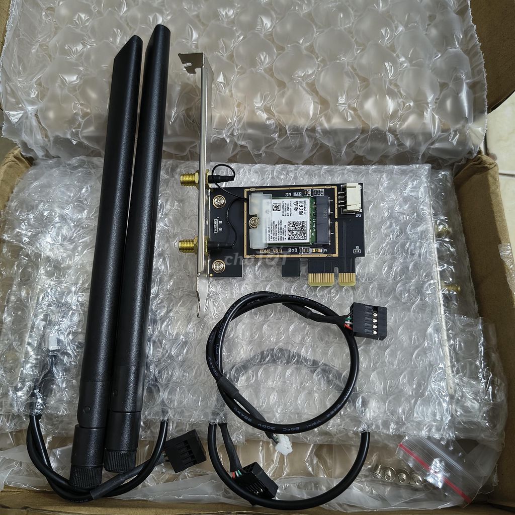 Card Wifi Intel AX210 PCIE Bluetooth 5.3. Mua bán Linh kiện (RAM, Card...) tại Quận Ba Đình Hà Nội được đăng bởi Trần Hòa hình 1