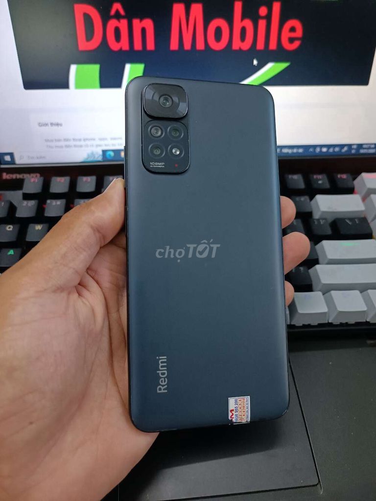 XIAOMI REDMI NOTE 11S 8GB.128GB PIN 5000 HELIO G96. Mua bán Điện thoại tại Quận Bình Thạnh Tp Hồ Chí Minh được đăng bởi Dân Mobile hình 1