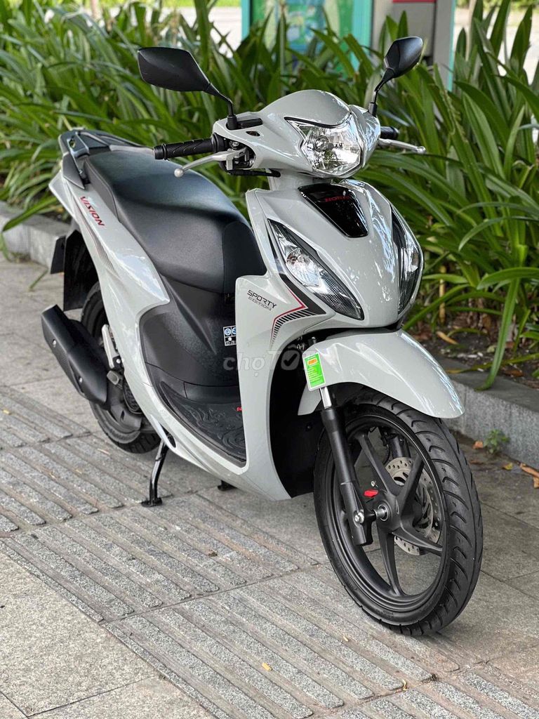Vision 2024 Xám Đen bánh lớn odo 1000 bstp