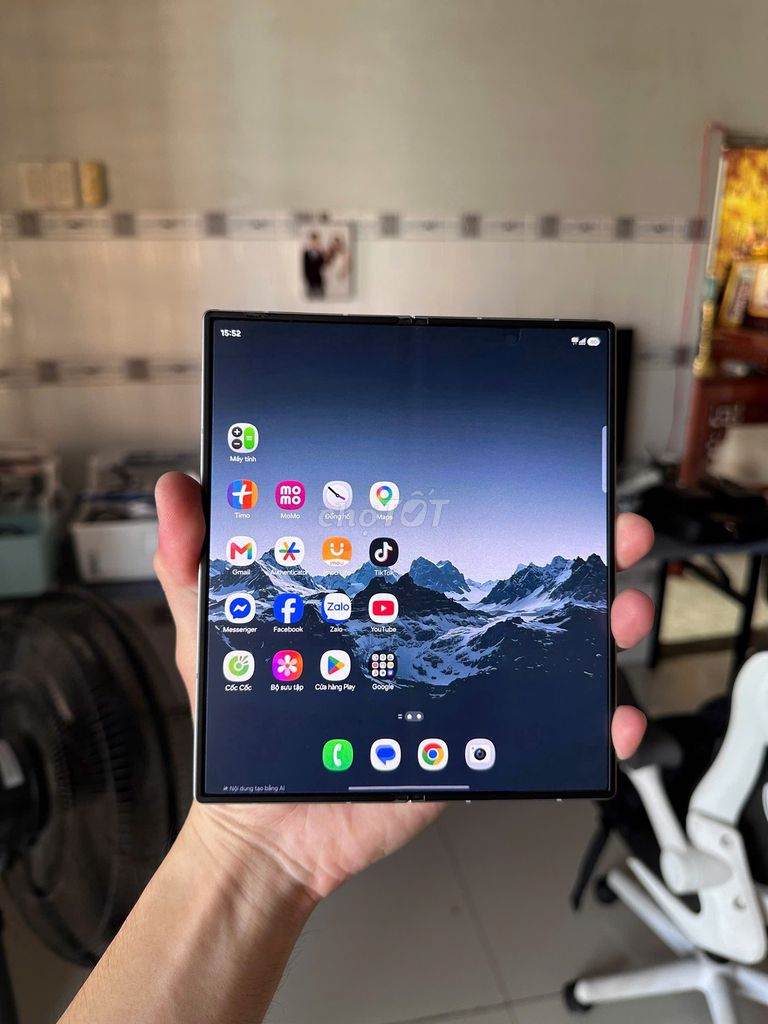 Samsung Z Fold 6 Xám 98%. Mua bán Điện thoại tại Huyện Bình Chánh Tp Hồ Chí Minh được đăng bởi Long hình 1
