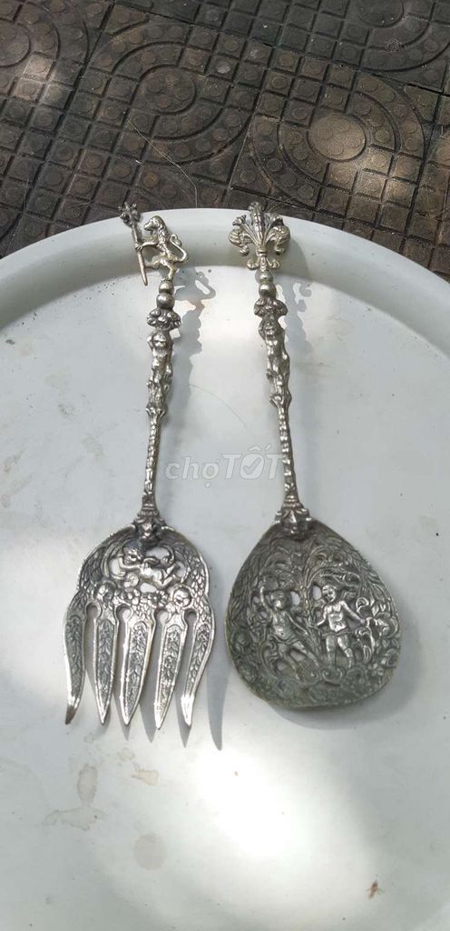 Bộ xiên thìa Bạc Ý 25cm 125gr. Mua bán Dụng cụ nhà bếp tại Quận Bình Thuỷ Cần Thơ được đăng bởi Ngọc Tiến  hình 1