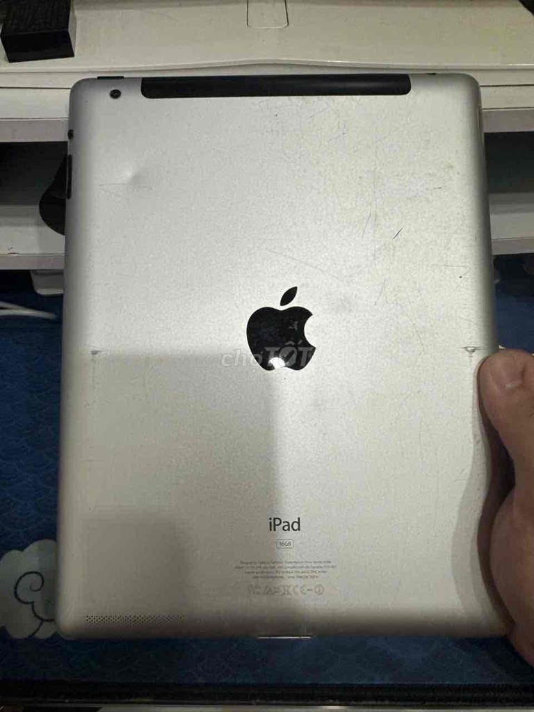 Apple iPad 16GB Bạc. Mua bán Máy tính bảng tại Quận 8 Tp Hồ Chí Minh được đăng bởi hỉ hình 1
