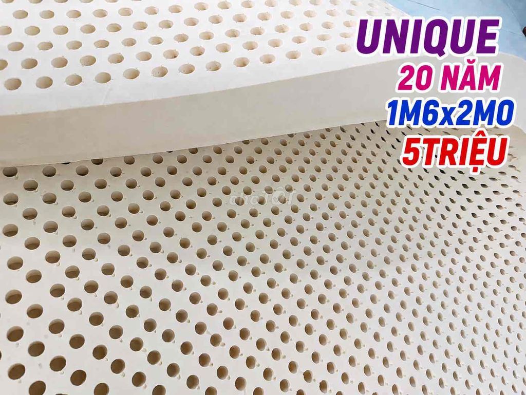 Nệm Vạn Thành Unique Cao su tự nhiên 1m6x2m. Mua bán Giường, chăn ga gối nệm tại Huyện Bắc Tân Uyên Bình Dương được đăng bởi Nệm Vạn Thành hình 1