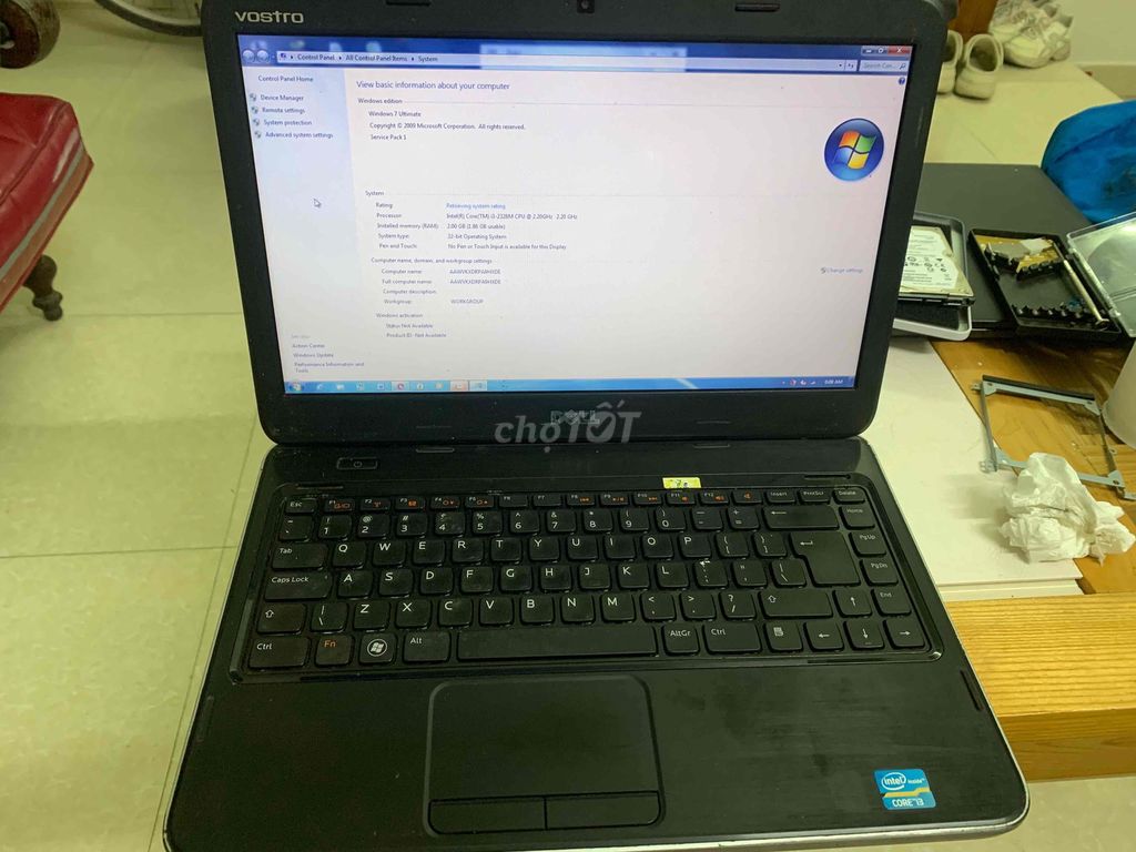 Dell Vostro 2420 i3-2328M 2GB Đen. Mua bán Laptop tại Quận Lê Chân Hải Phòng được đăng bởi Binhpv hình 1