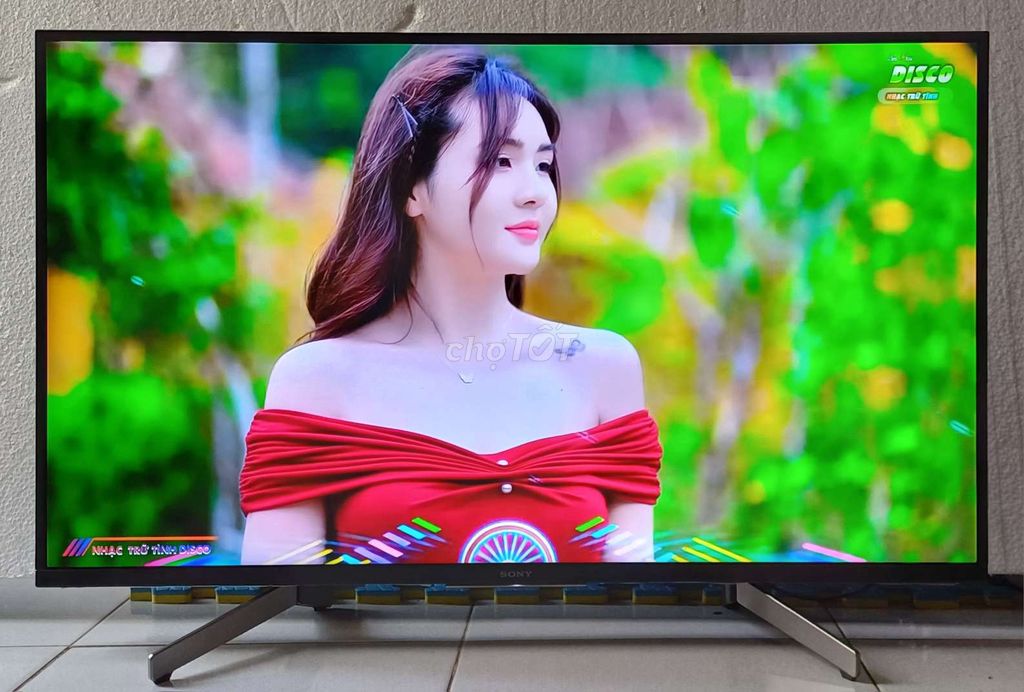 Tivi Sony 4k 43 inch 100hz remote giọng nói